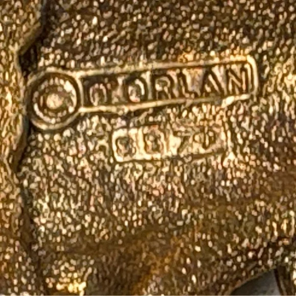 Vintage D’Orlan Articulated Koi Fish Pendant #8874 3.5” Long EUC - Picture 6 of 6